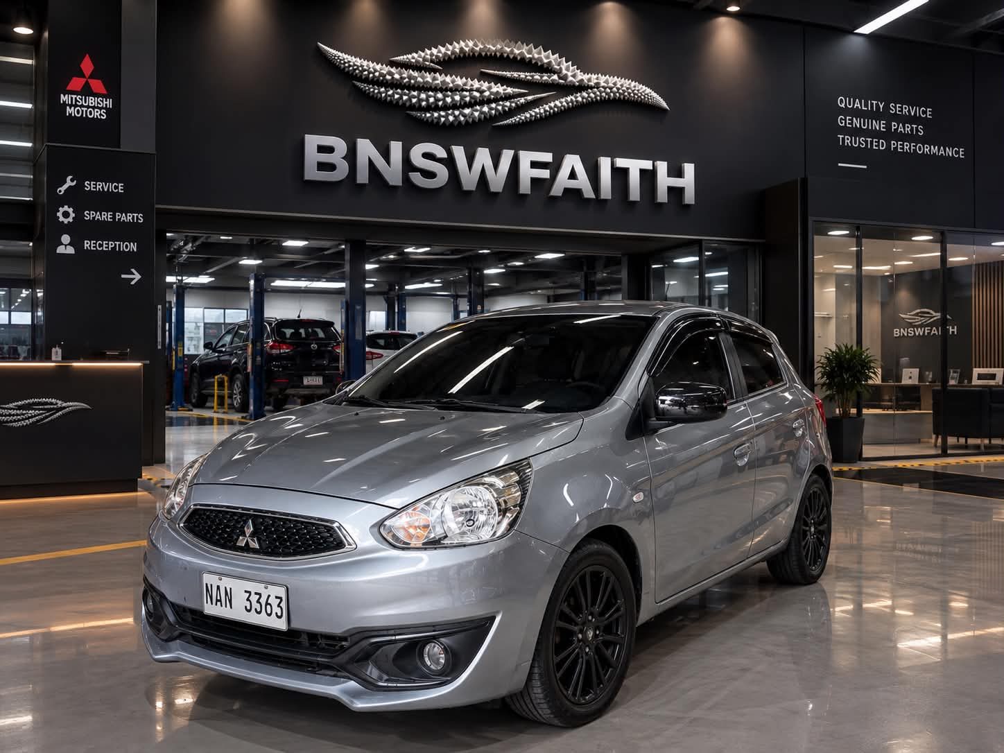 2024 MITSUBISHI MIRAGE HATCHBACK GLX (Unit #67), sold unit in Davao City, photo 1 of 1