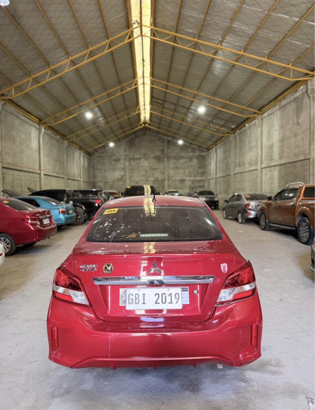 2024 MITSUBISHI MIRAGE G4 GLX (Unit #18), sold unit in Davao City, photo 2 of 8