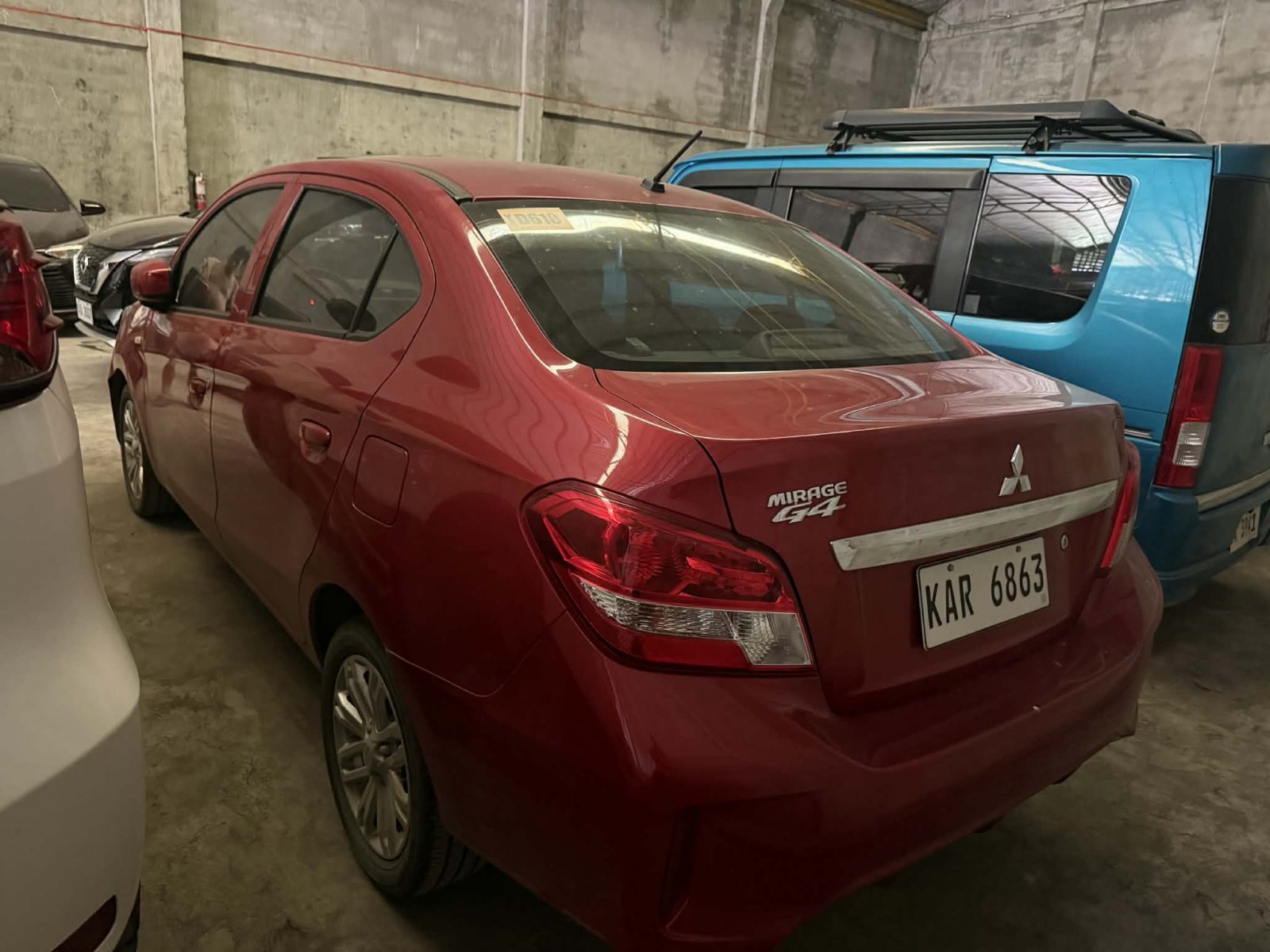 2024 MITSUBISHI MIRAGE G4 GLX (Unit #50), sold unit in Davao City, photo 2 of 3