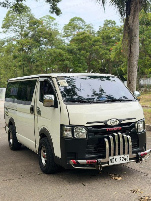 2018 TOYOTA HIACE, sold