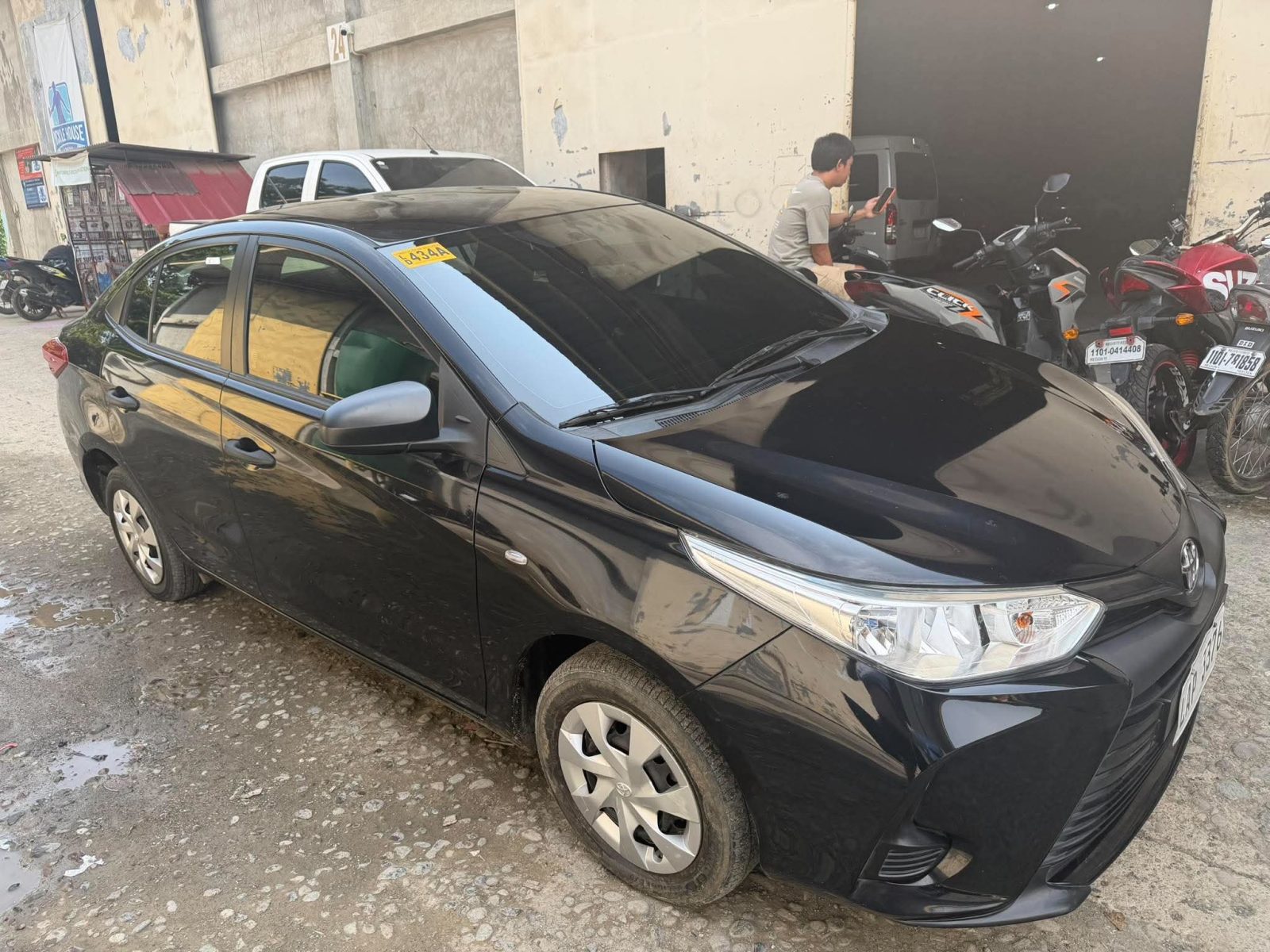 2024 TOYOTA VIOS XE (Unit #65), second-hand car for sale in Davao City, photo 4 of 6