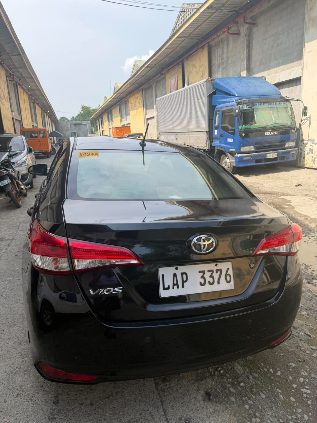2024 TOYOTA VIOS XE (Unit #65), second-hand car for sale in Davao City, photo 3 of 6